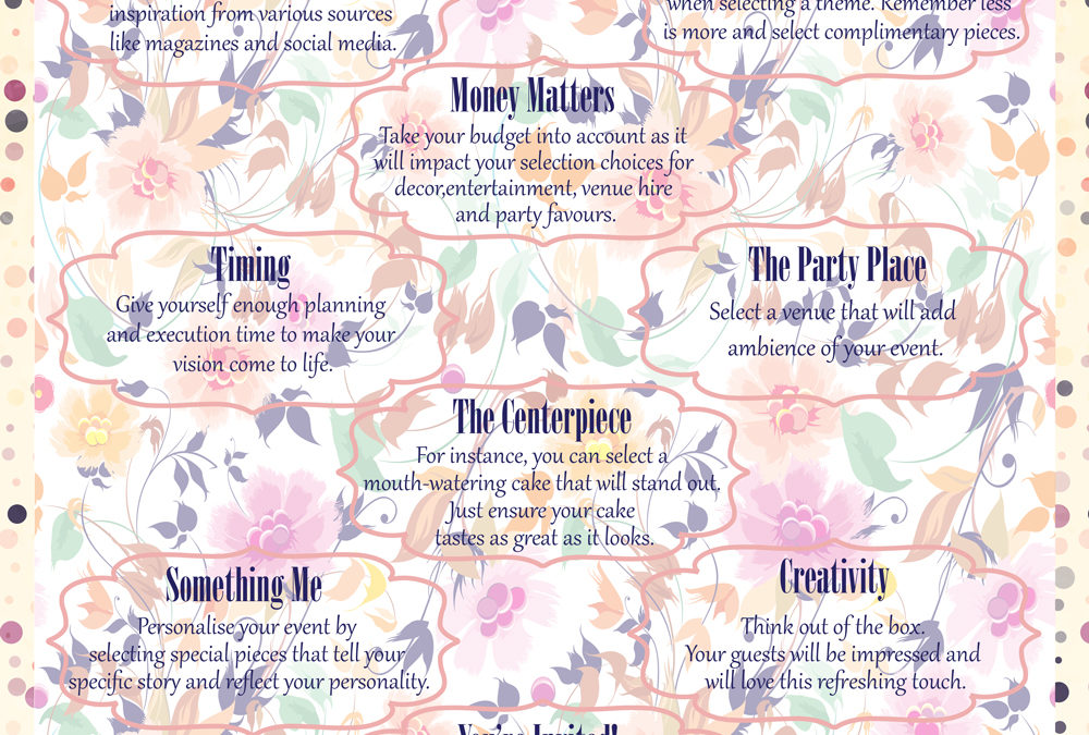 HELP!!! BEGINNERS GUIDE TO STYLING YOUR NEXT PARTY